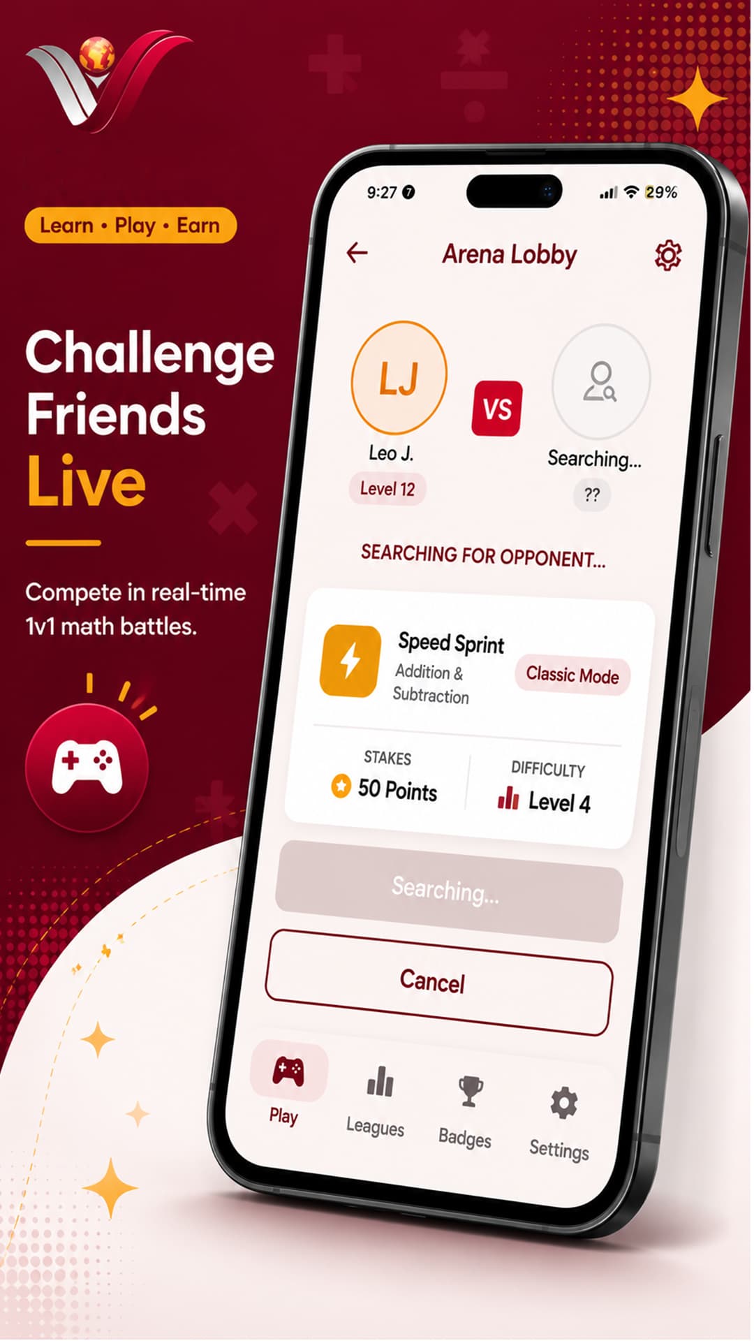 Challenge Friends Live